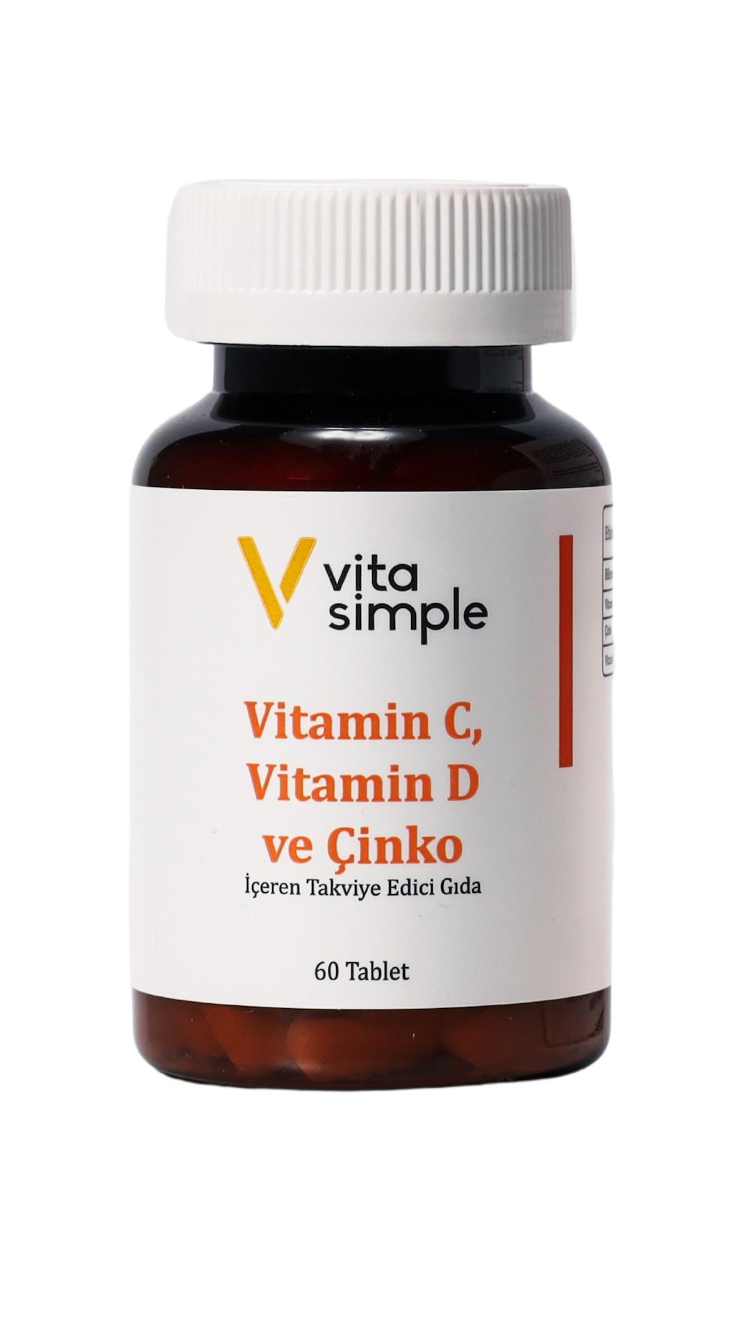 Vitamin C , D ve Çinko İçeren Takviye Edici Gıda